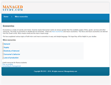 Tablet Screenshot of managedstudy.com